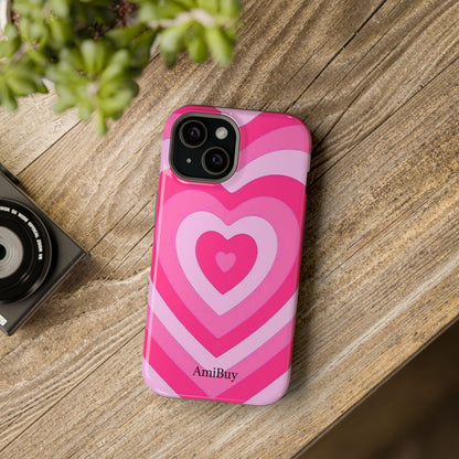 Pink Retro Heart