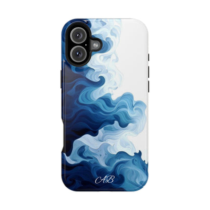 Blue Smoke Magnetic Impact-Resistant Phone Case