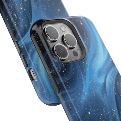 Blue Galaxy Magnetic Impact Phone Case