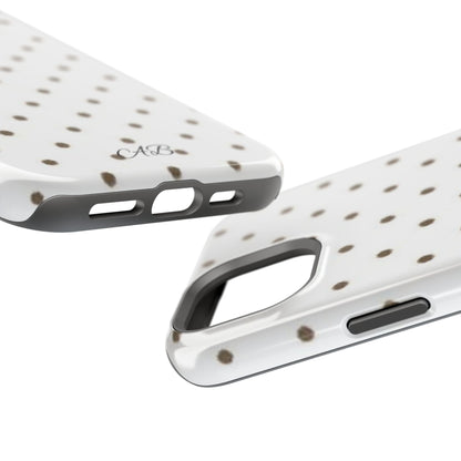 Polka Dot Magnetic Impact-Resistant Phone Case