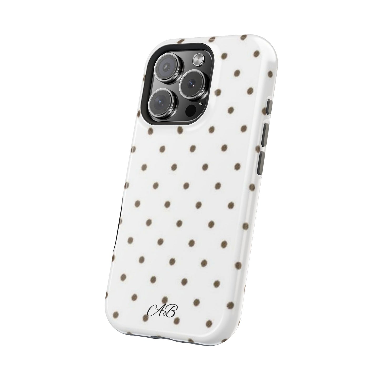 Polka Dot Magnetic Impact-Resistant Phone Case