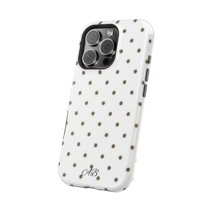 Polka Dot Magnetic Impact-Resistant Phone Case