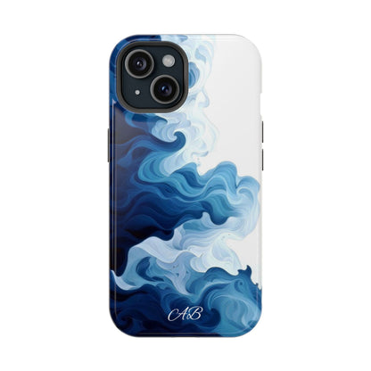 Blue Smoke Magnetic Impact-Resistant Phone Case