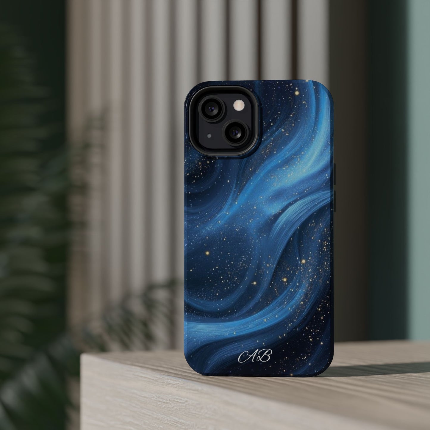Blue Galaxy Magnetic Impact Phone Case