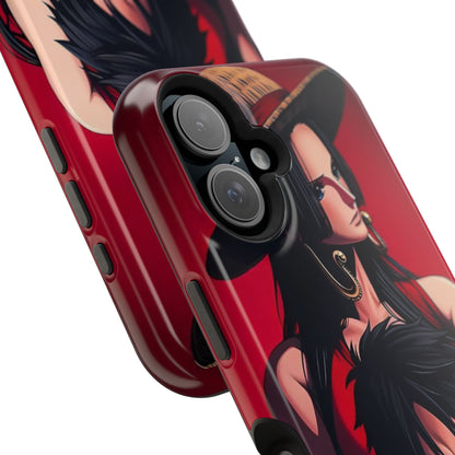 Anime Straw Hat Couple Magnetic Impact-Resistant Phone Case
