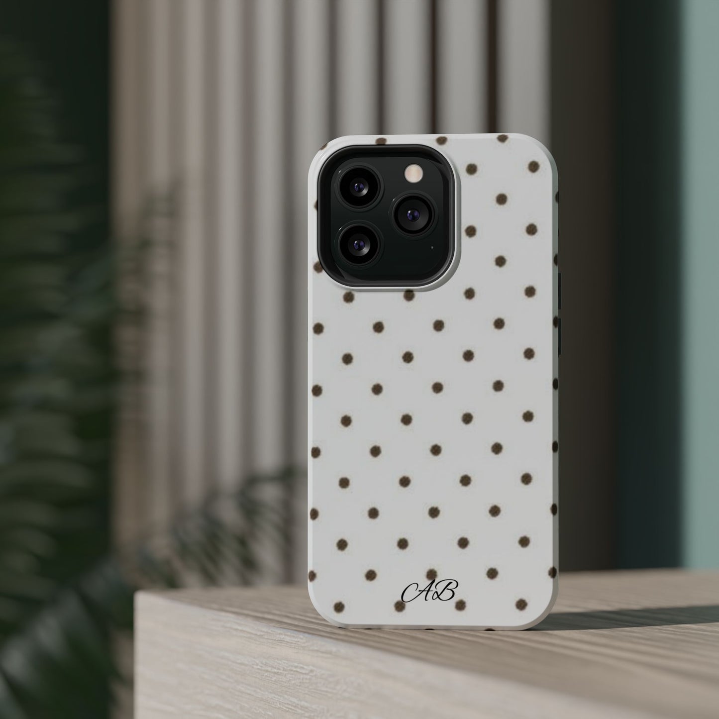 Polka Dot Magnetic Impact-Resistant Phone Case