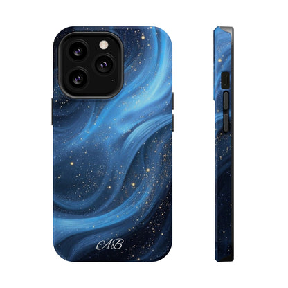 Blue Galaxy Magnetic Impact Phone Case