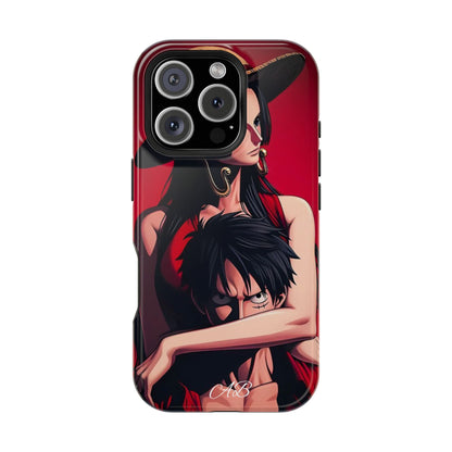 Anime Straw Hat Couple Magnetic Impact-Resistant Phone Case