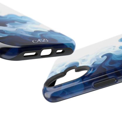 Blue Smoke Magnetic Impact-Resistant Phone Case
