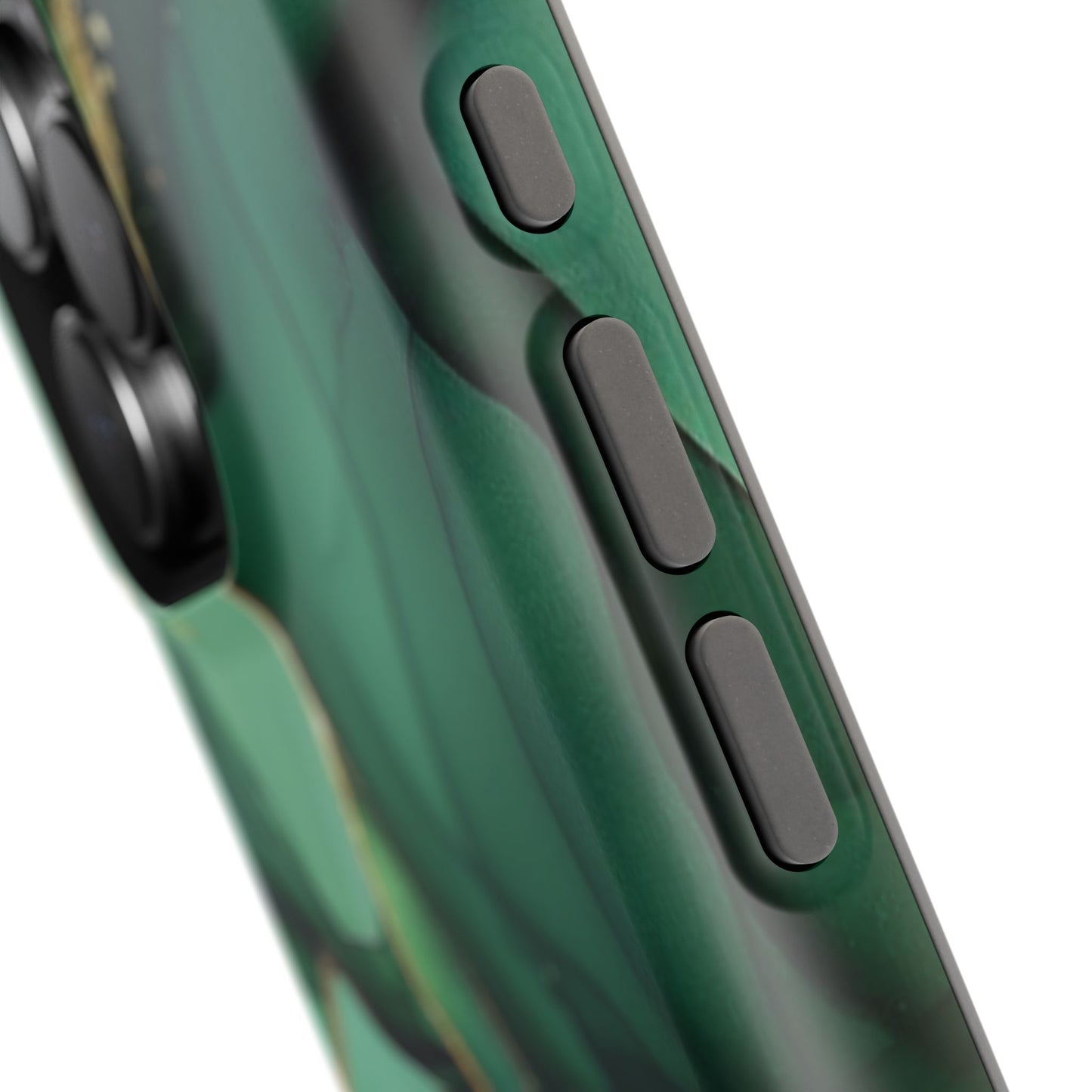 Green Marble Magnetic Impact-Resistant Phone Case