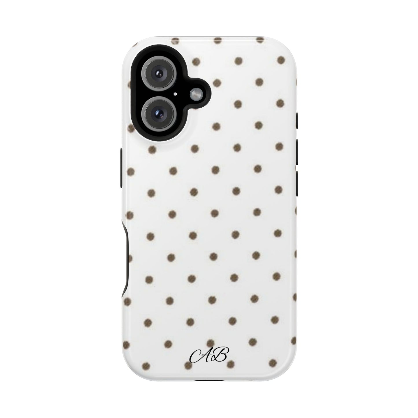 Polka Dot Magnetic Impact-Resistant Phone Case