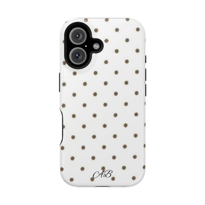 Polka Dot Magnetic Impact-Resistant Phone Case