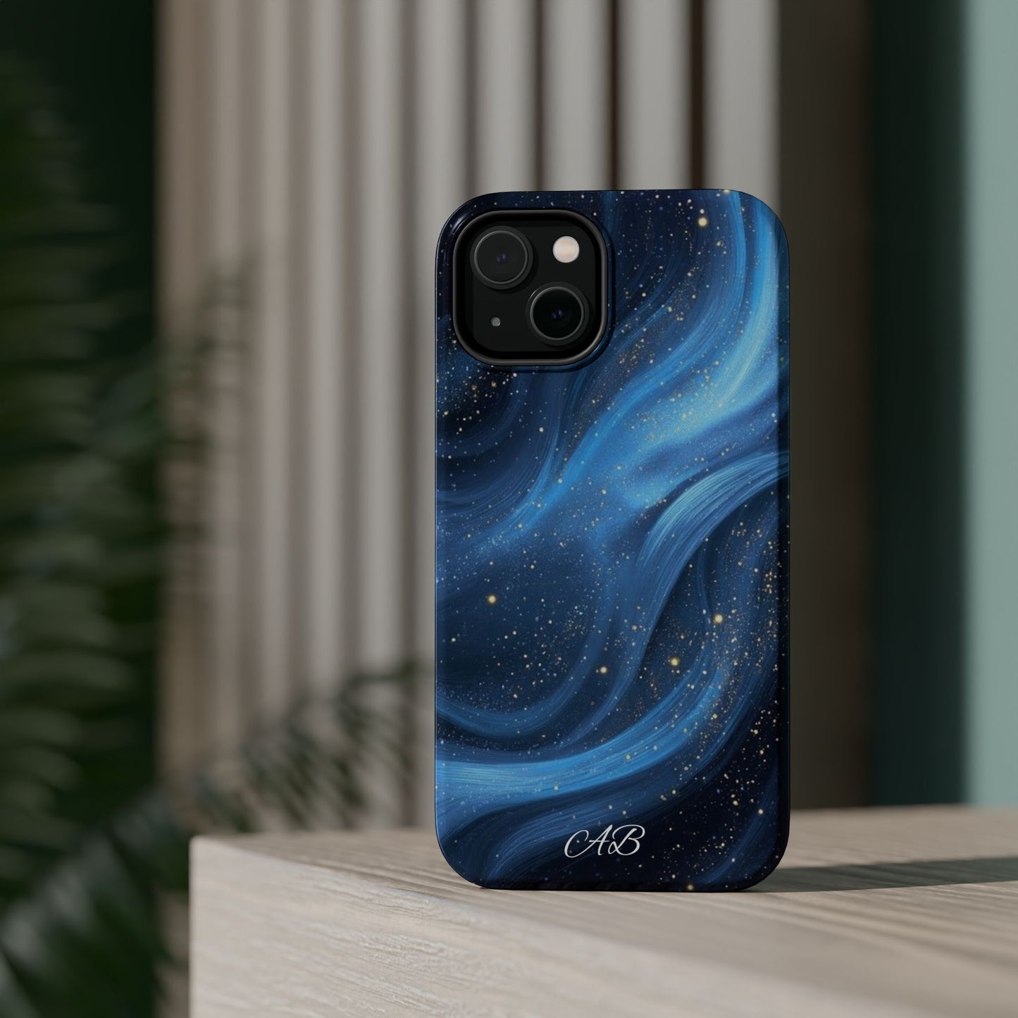 Blue Galaxy Magnetic Impact Phone Case